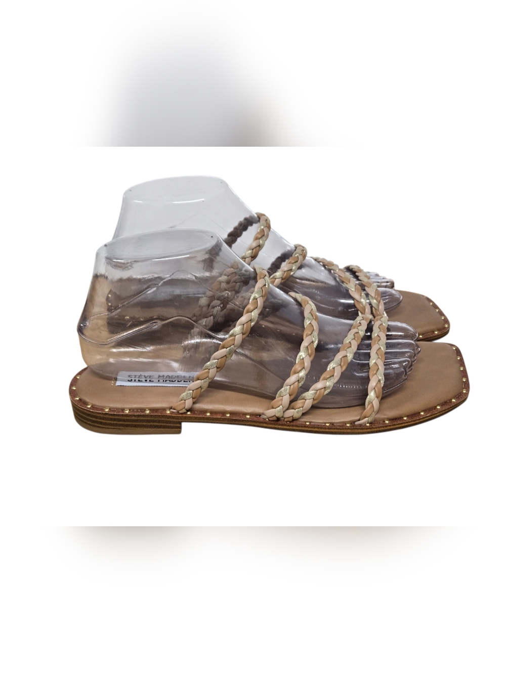 Steve Madden Starie Flat Sandals Womens Size 8  Slip On Festival Summer